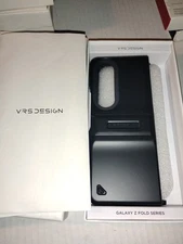 VRS Design Galaxy Z Fold 4 Quick Stand Modern Pro Black Open Box Case
