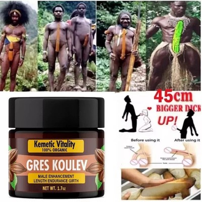 Gres Cacao Male Enhancement Organic Gres Koulev Oil, Longer & Thicker Growth Oil