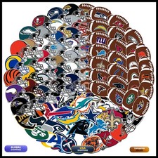 Alivdos 105 pcs Sports Football Rugby Stickers