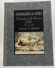 Currier And Ives Printmakers To The American People Book 1942 Harry T. Peters