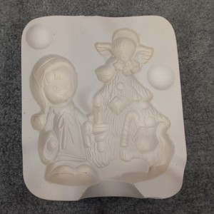 Capital Molds Inc Susie by Xmas Tree Ceramic Mold A356 Christmas Ornament