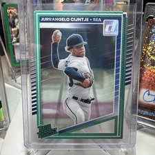 2025 Donruss Baseball Jurrangelo Cijntje Rated Prospect Acetate Seattle Mariners