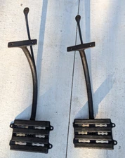 Antique Eberhard  Cast Iron VERY LARGE Horse Stagecoach  Wagon Foot Step 8x6"