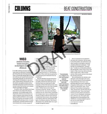 PPOT15 ARTIKEL & BILD - M83 ANTHONY GONZALEZ
