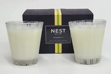 Nest New York Grapefruit Set Of Two Scented Candles 2x8.1 oz