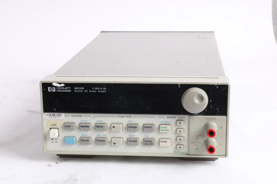 HP Agilent Keysight 6612B System DC Power Supply 0-20V, 0-2A - Fair Condition - Image 3 of 4