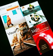 Lot of 4 Photography Books Illustrated Paperbacks