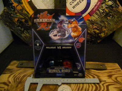 BAKUGAN Gen 3 BRAWL BROS Nillious Vs Bruiser Figures 2023 Wal-Mert Exclusive Toy