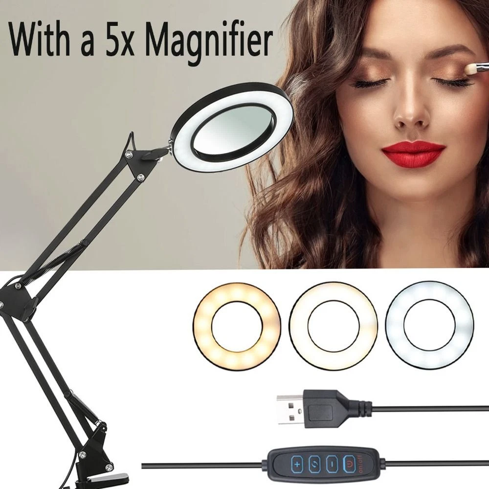 Reading magnifying lamp deals