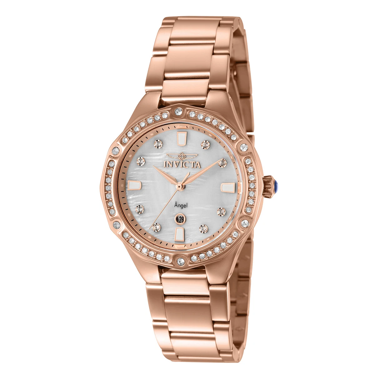 Invicta angel mother of pearl watch sales