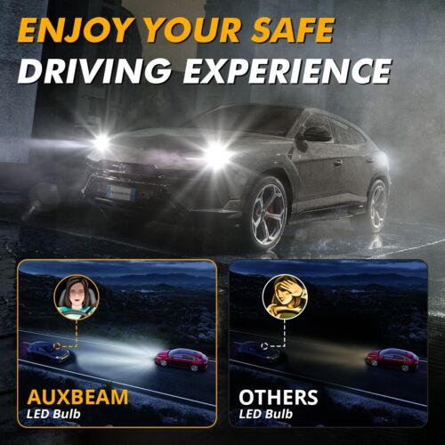 For Hyundai Kona 2018-2020 AUXBEAM Canbus LED Headlight High Low Beam 6500K 100W - Picture 6 of 15
