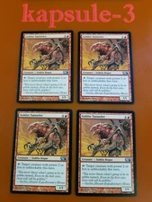 4x Goblin Tunneler | M11 Magic 2011 | MTG Magic Cards