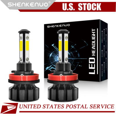 2x SKN H11 LED Headlight Bulb Low Beam 40W for Dodge Grand Caravan 2011-2020