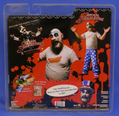 ROB ZOMBIE HOUSE OF 1000 CORPSES EXCLUSIVE HOT DOG SHIRT CAPTAIN