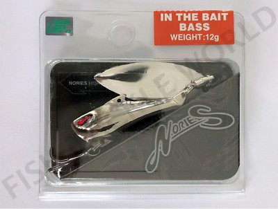 NORIES In The Bait BASS 12g - Color BR-15 Spotted Silver