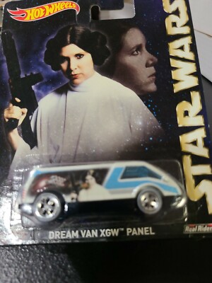 HOT WHEELS STAR WARS DREAM VAN W/ REAL RIDERS
