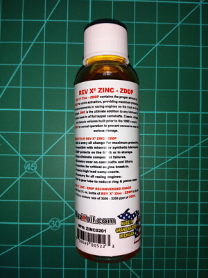 Zep Liquid REV X ZDDP Oil Additive - 2 Pack (2 Fl. Oz. Each) With Zinc For Engine Protection Zinc Oxide Spray - Foto 8