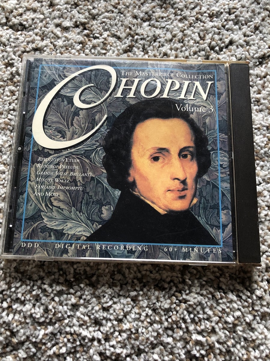 Chopin: Masterpiece Collection Classical Music CD 1810-1849 Volume