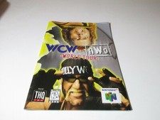 WCW vs nWo Manual Only Nintendo 64 NO GAME GUC
