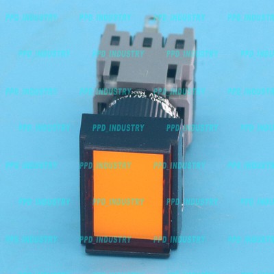 5PCS AH165-TL5O11E3 New For   Orange Pushbutton   Switch   #A6-29