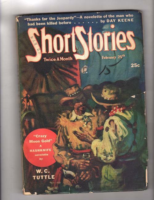 Racconti brevi 25 febbraio 1946 W.C. Tuttle Day Keene Benton Clark
