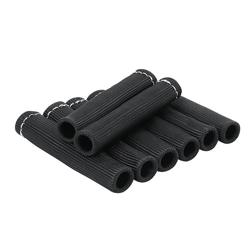 Spark Plug Heat Shield Protector Engine Spark Plug Wire Separator Black 20Pcs - Picture 13 of 17