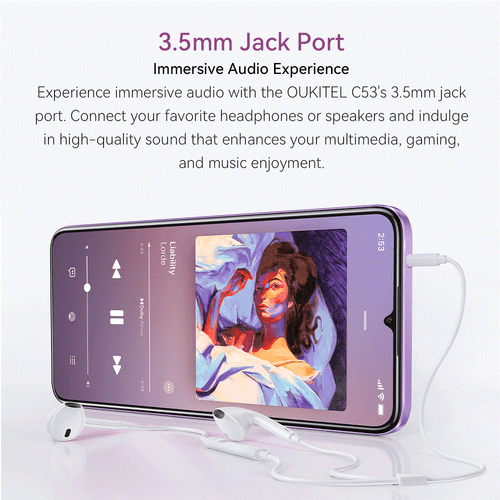 Oukitel C53 4G Smartphones 6,6 Zoll 8GB+64GB Android 14 4300mAh Ultradünner 13MP - Bild 13 von 21