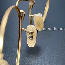 Nose Pads for Ray-Ban Eyeglasses Aviator Sunglasses Nude Gold Beige Crimp RB-21