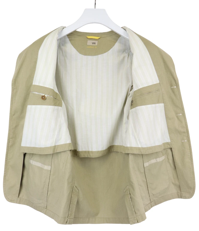 CAMEL ACTIVE Comfort Fit Blazer Men's (EU) 50 Single Breasted Half Lined - Image 4 of 4