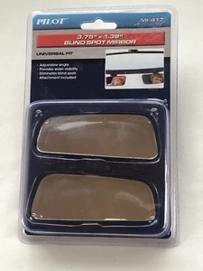 Rear View Mirror See Kids / Pilot Blind Spot Mirror Universal Fit 3.75" x 1.38"
