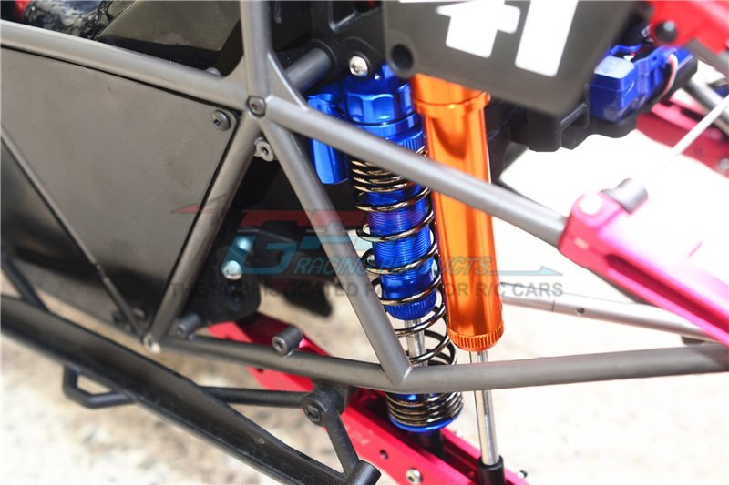 maxim スプリング GPM Aluminum Rear L-Shape Spring Damper 139mm Red