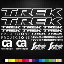 TREK - KIT Vinyl Decals Stickers Sheet Bike Frame Cycle Cycling Bicycle