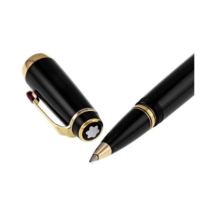 Pluma Montblanc Boheme Resina Oro Negro Oferta Año 2025 Foto 4 de 4