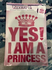 Horizon Group USA Iron On Transfer Yes! I Am a Princess Pink New DIY Crafts