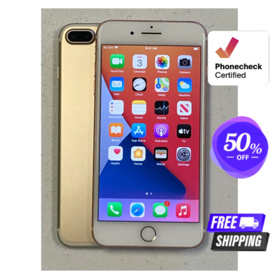 Apple iPhone 7 Plus - 32GB/128GB - Mint Condition - Rose Gold, Black, Jet Black
