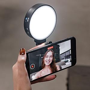 Lume Cube Videokonferenzleuchte mit Ständer & Halterung einstellbare Helligkeit Farbe - Bild 3 von 16