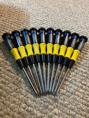 General Tools 712001 Precision Screwdriver(Lot of 10 Pcs)( Brand New)