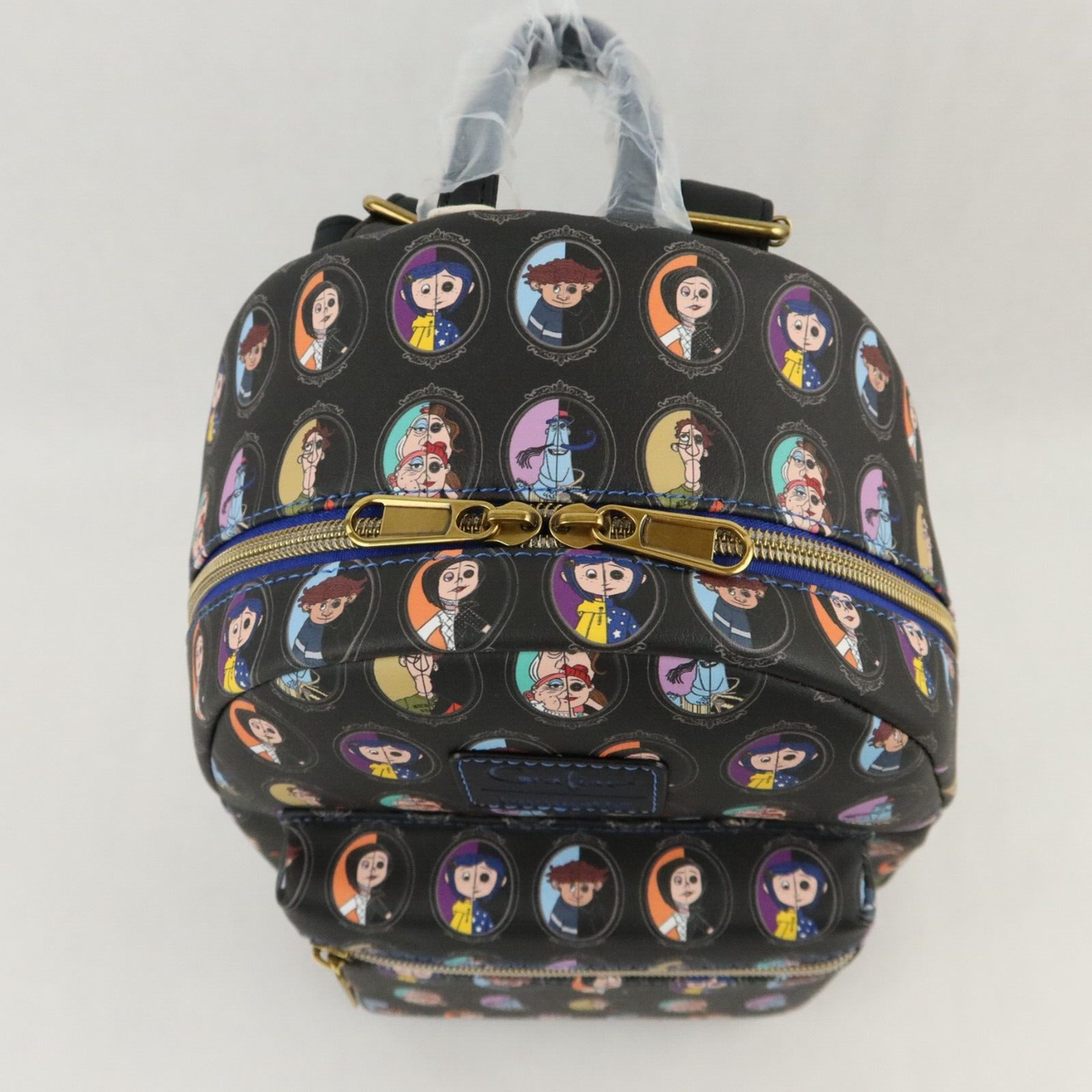Loungefly Coraline Mini Backpack Bag & Cardholder Split  display picture 1