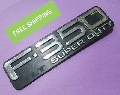 Bin19 used 1999-2004 PICKUP F-350 XLT Super Duty FENDER OR TRACK POST EMBLEM