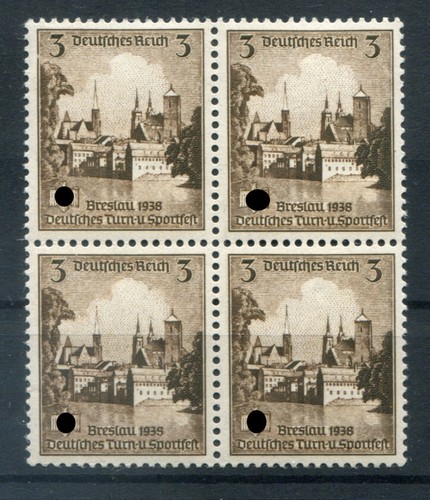 DR-3.Reich 665 Quattro Blocchi ** MNH MINT NEVER HINGED (79233