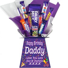 Personalised Chocolate Bouquet - CADBURY MIX
