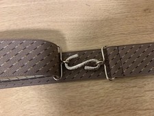 Elasticated Snake Belt Light Brown 35mm Adult Boys Mens Girls  xxl 60 inch V71