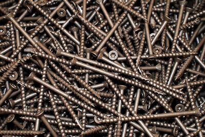 (200) Torx T25 Star Flat Head 10 x 4 Deck Screw ACQ Lumber Wood Type 17