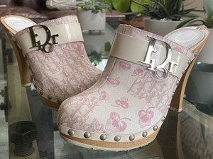 dior monogram heels