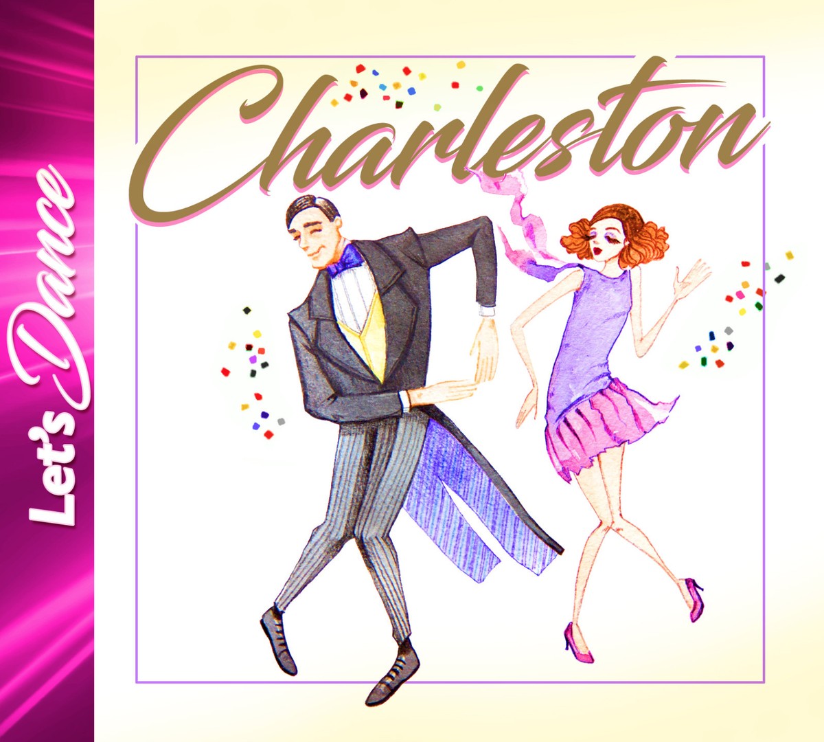 Charleston Dance Graphics Charleston Party Valentines Day Dance Couple