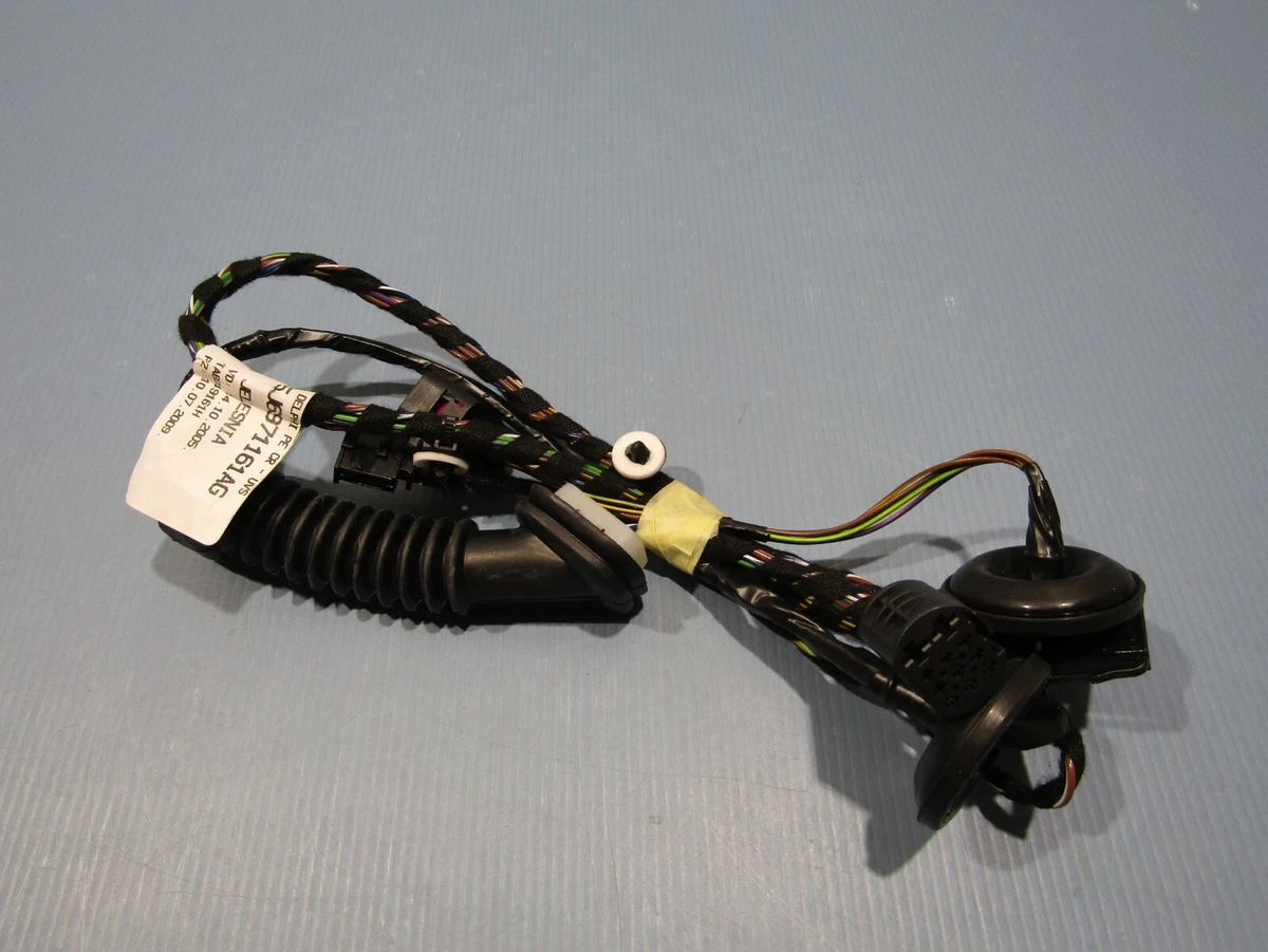 GENUINE SKODA FABIA MK2 02-10 LEFT REAR DOOR WIRING LOOM 