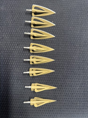 Set of 8 Vintage NEW Razorhead Broadheads Herters/Bear? X2 Blade NOS ...