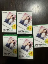NEW Fujifilm INSTAX MINI Instant Film  -  5 sets for sale Expiration 11/2025