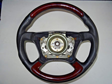 Org. Mercedes Benz Leder Wurzelnuss Lenkrad für W 124 etc.