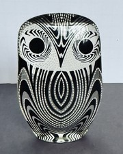 Vintage Brazilian Lucite Sculpture Of An Owl.
